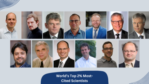 Towards entry "Thirteen Department Members Listed as the World’s Top 2% Most-Cited Scientists"