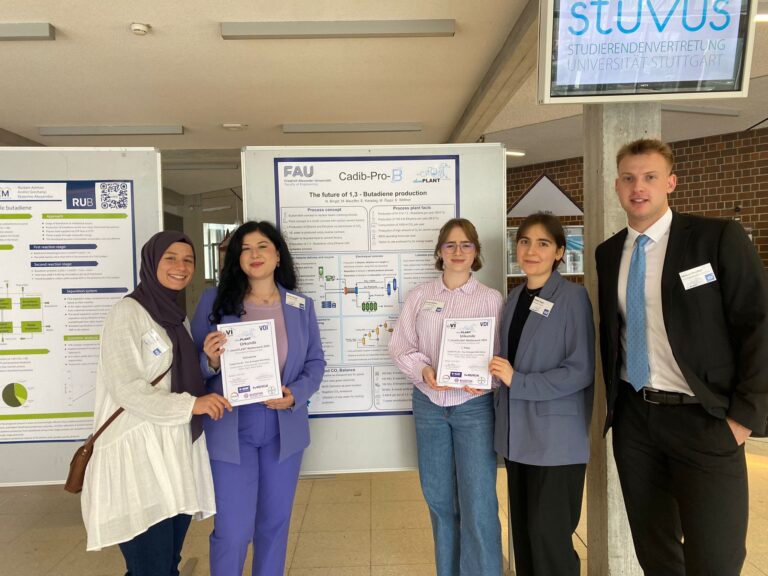 Successful participation in the chemPLANT competition