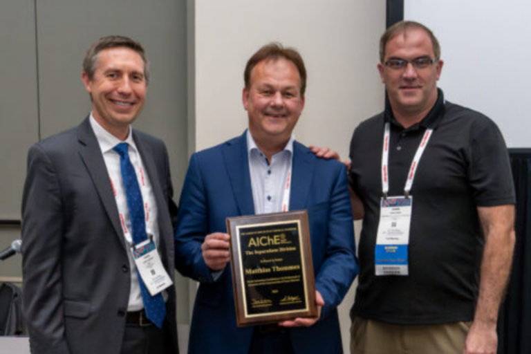 Prof. Matthias Thommes awarded for his Outstanding Contributions to the Fundamentals of Adsorption and the Characterization of Porous Materials