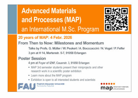 Invitation for MAP Poster Session and commemorative lecture on Feburary 4, 2026.