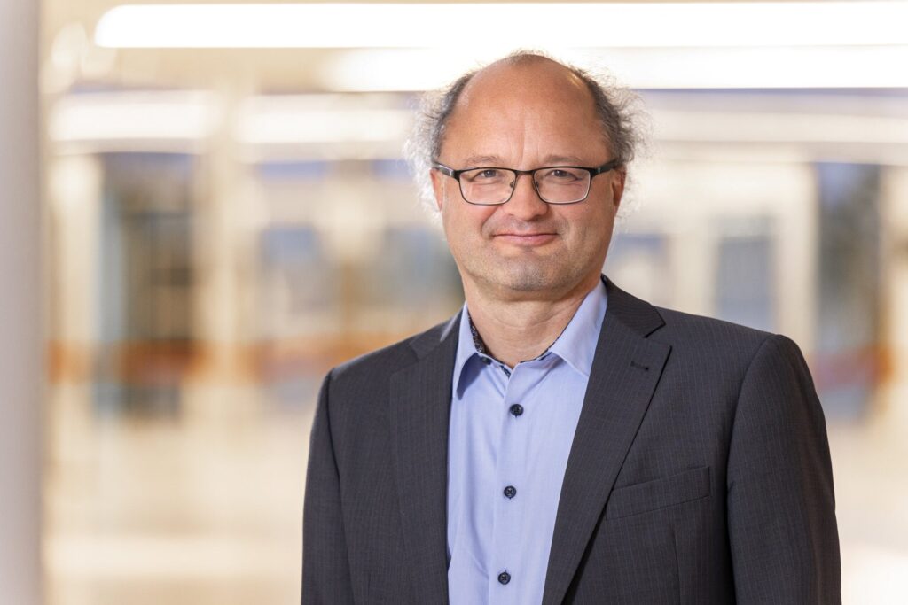 Prof. Dr. Peter Wasserscheid, Chair of Chemical Reaction Engineering (CRT). (Photo: Forschungszentrum Jülich/Sascha Kreklau)